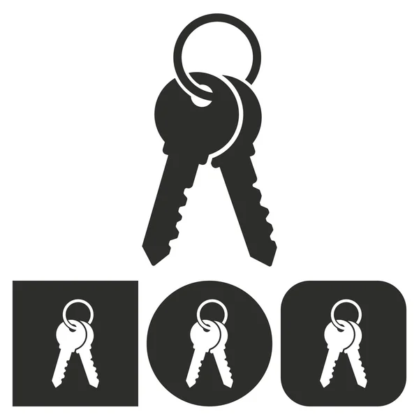Key - Vektorsymbol. — Stockvektor