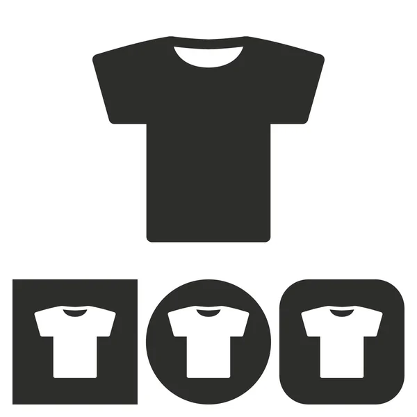 T-shirt - vector icon. — Stock Vector