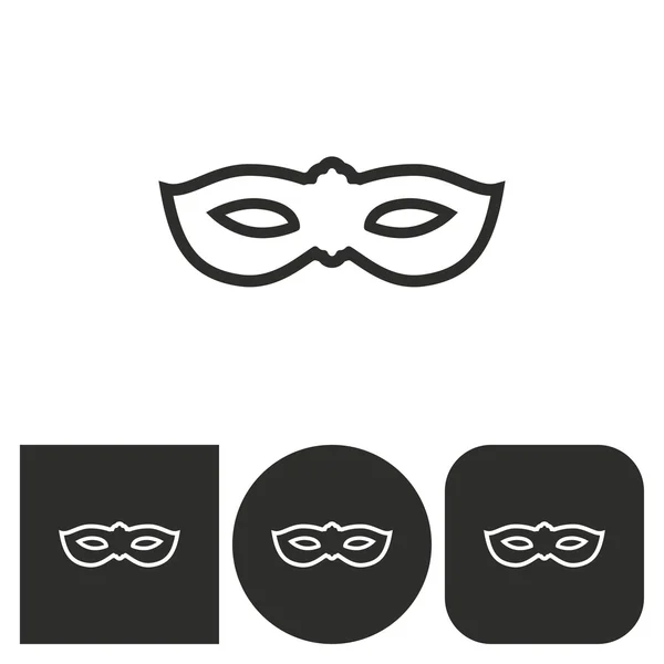 Masky - vektoru ikonu. — Stockový vektor