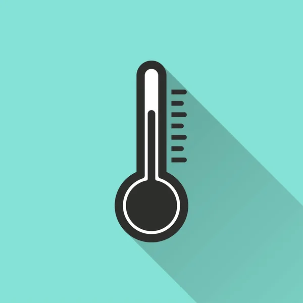 Termometro icona vettoriale — Vettoriale Stock