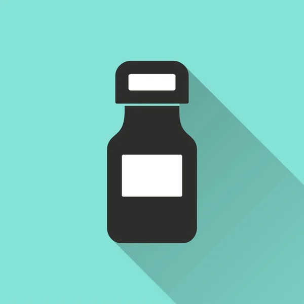 Medicine bottle - vector icon — Stock Vector