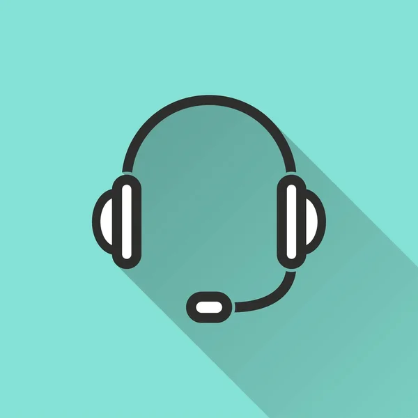 Headphone - vector pictogram — Stockvector