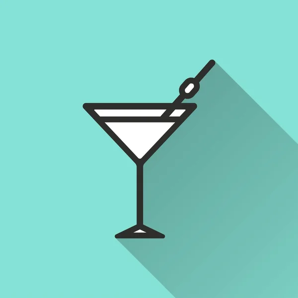 Cocktail - ícone vetorial — Vetor de Stock