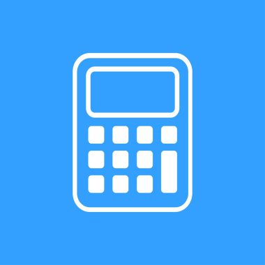 hesap makinesi - vektör simgesi.