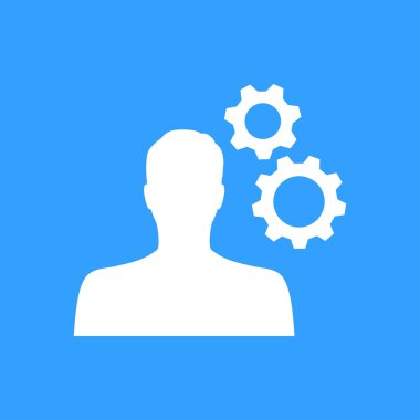 Kişisel - vektör simgesi.