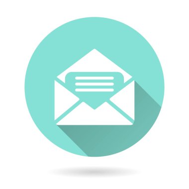 Posta - vektör simgesi.