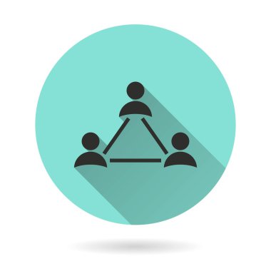 Network Kontrolü-vektör simgesi.