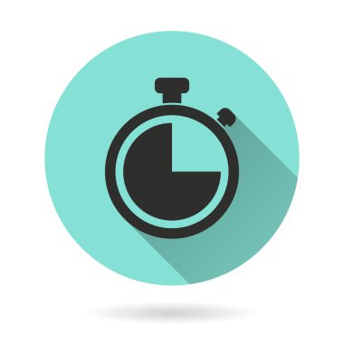 Kronometre - vektör simgesi.