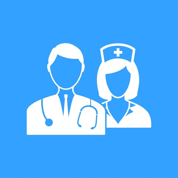 Nurse - vector icon. — Stock Vector