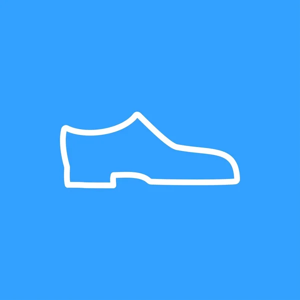 Zapato - icono de vector . — Vector de stock