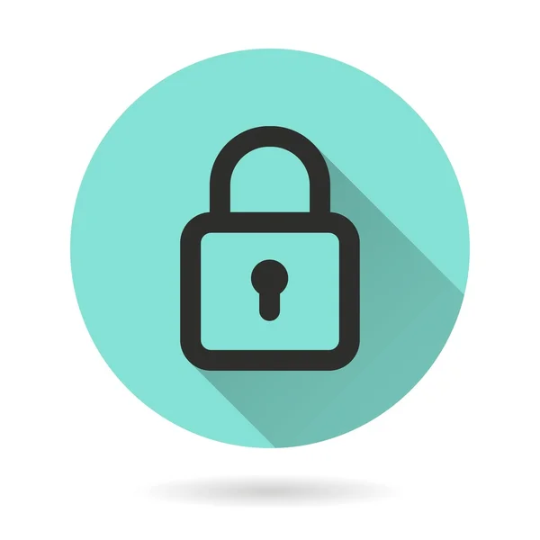 Lock - vector icon. — Stock Vector