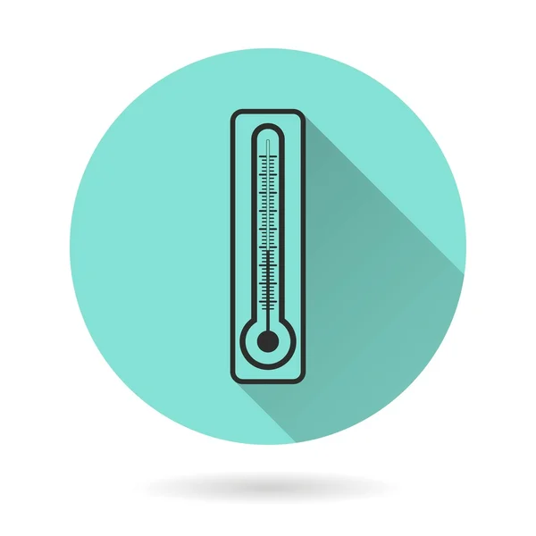 Termómetro - icono del vector . — Archivo Imágenes Vectoriales