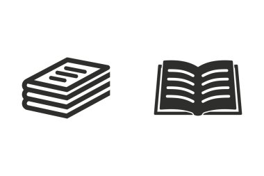 Kitap - vektör simgesi.