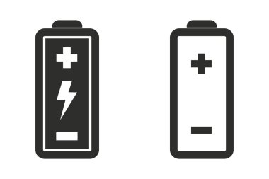 Pil - vektör simgesi.