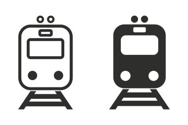 Metro - vektör simgesi.