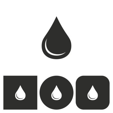 Yakıt - vektör simgesi.