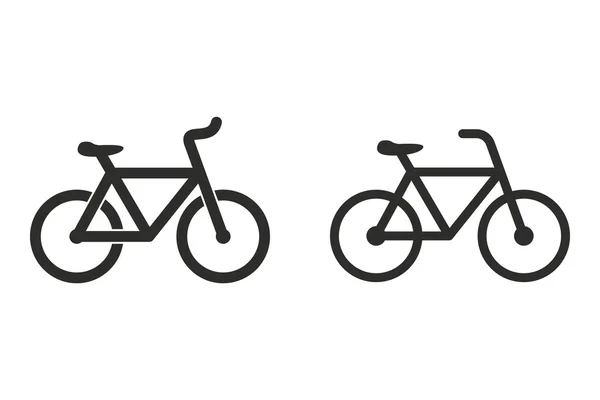 Велосипед - векторная икона . — стоковый вектор