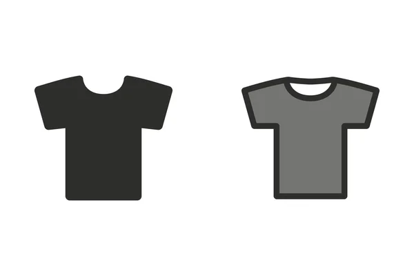 T-shirt-vektor icon. — Stock vektor