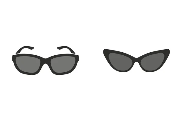 Gafas de sol - icono de vector . — Vector de stock