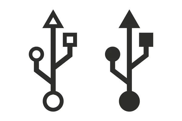 USB - vektorové ikony. — Stockový vektor