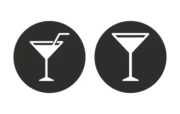 Cocktail - vector icon. — Stock Vector