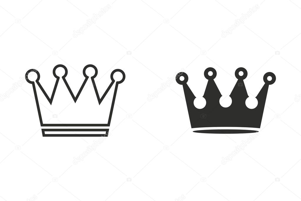 Crown Vector Icon Stock Vector C Lovemask 116635218