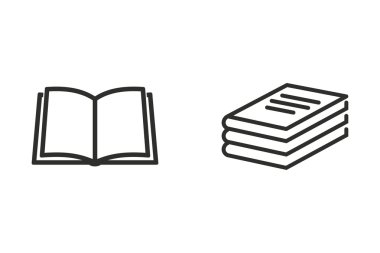 Kitap - vektör simgesi.