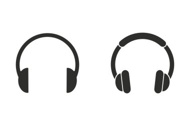 Kulaklık - vektör simgesi.