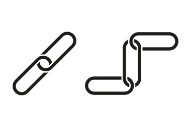 Link - vektör simgesi.