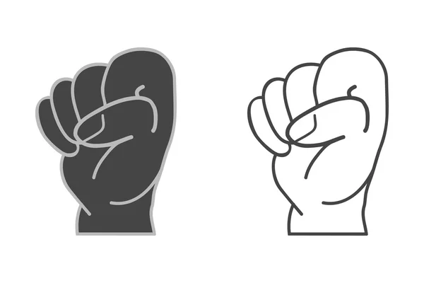 Hand - Vektor-Symbol. — Stockvektor