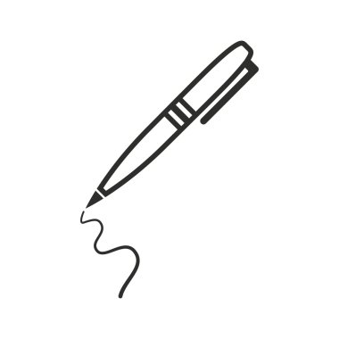 kalem - vektör simgesi.