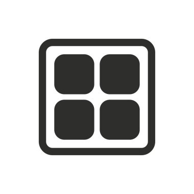 Menü - vektör simgesi.