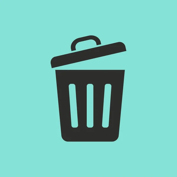 Bucket - vector pictogram. — Stockvector