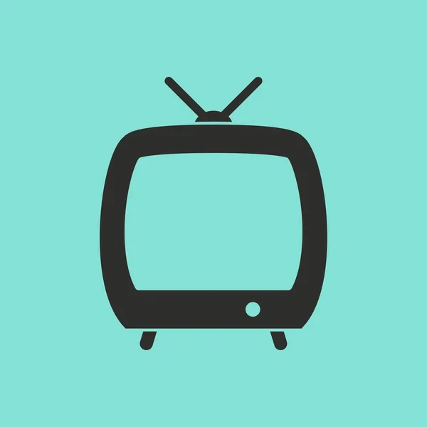 TV - vector icon. — Stock Vector