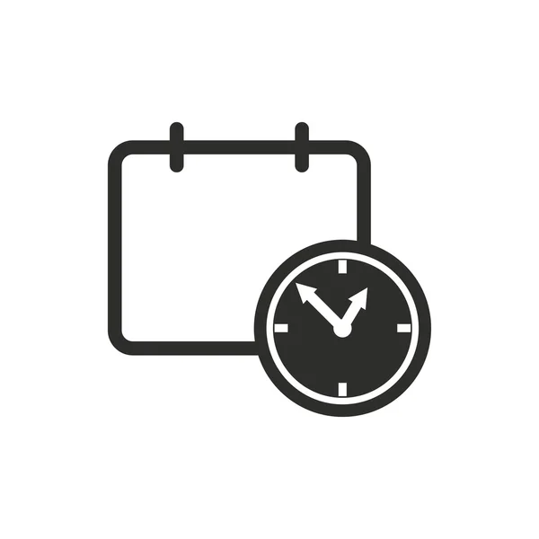 Planning calendar - vector icon. — Stock Vector
