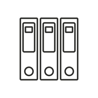 Binder - vektör simgesi.