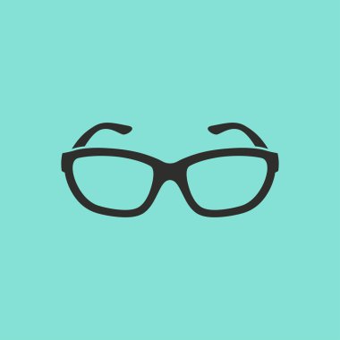 Gözlük - vektör simgesi.