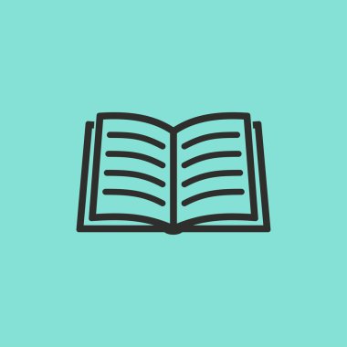 Kitap - vektör simgesi.