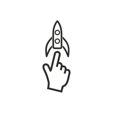 Start up - simge vektör.