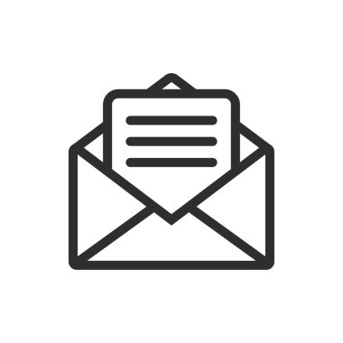 Posta - vektör simgesi.