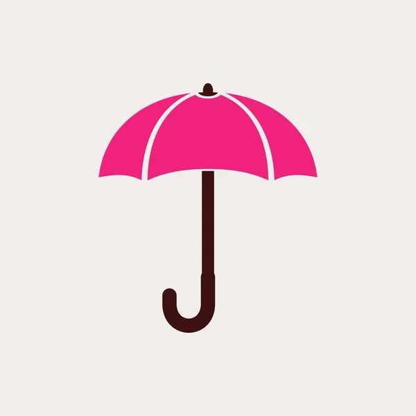 Icône vectorielle parapluie . — Image vectorielle