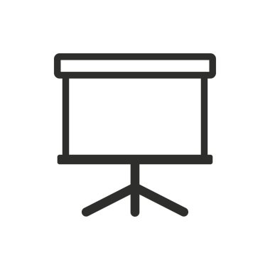 Diyagram kurulu - vektör simgesi.