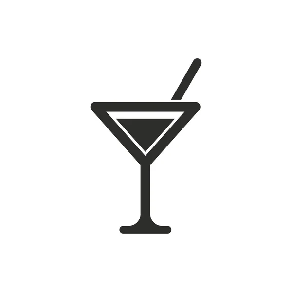 Cocktail - vector icon. — Stock Vector