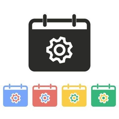 Takvim - vektör simge planlama.