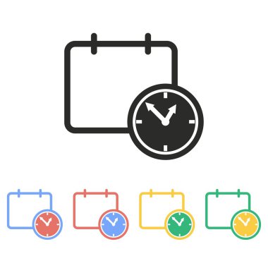 Takvim - vektör simge planlama.