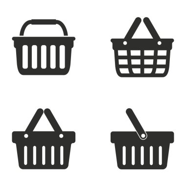 Alışveriş sepeti Icon set