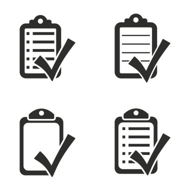 Denetim listesi Icon set