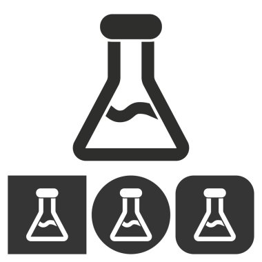 Şişesi - vektör simgesi.