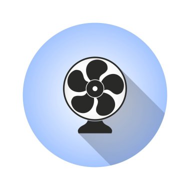 Fan vektör simgesi.