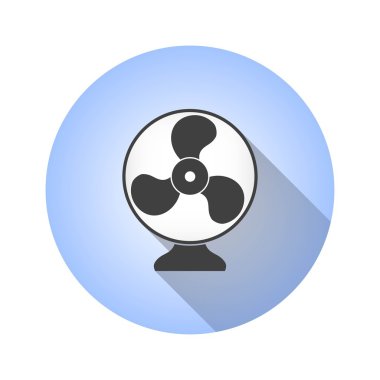 Fan vektör simgesi.